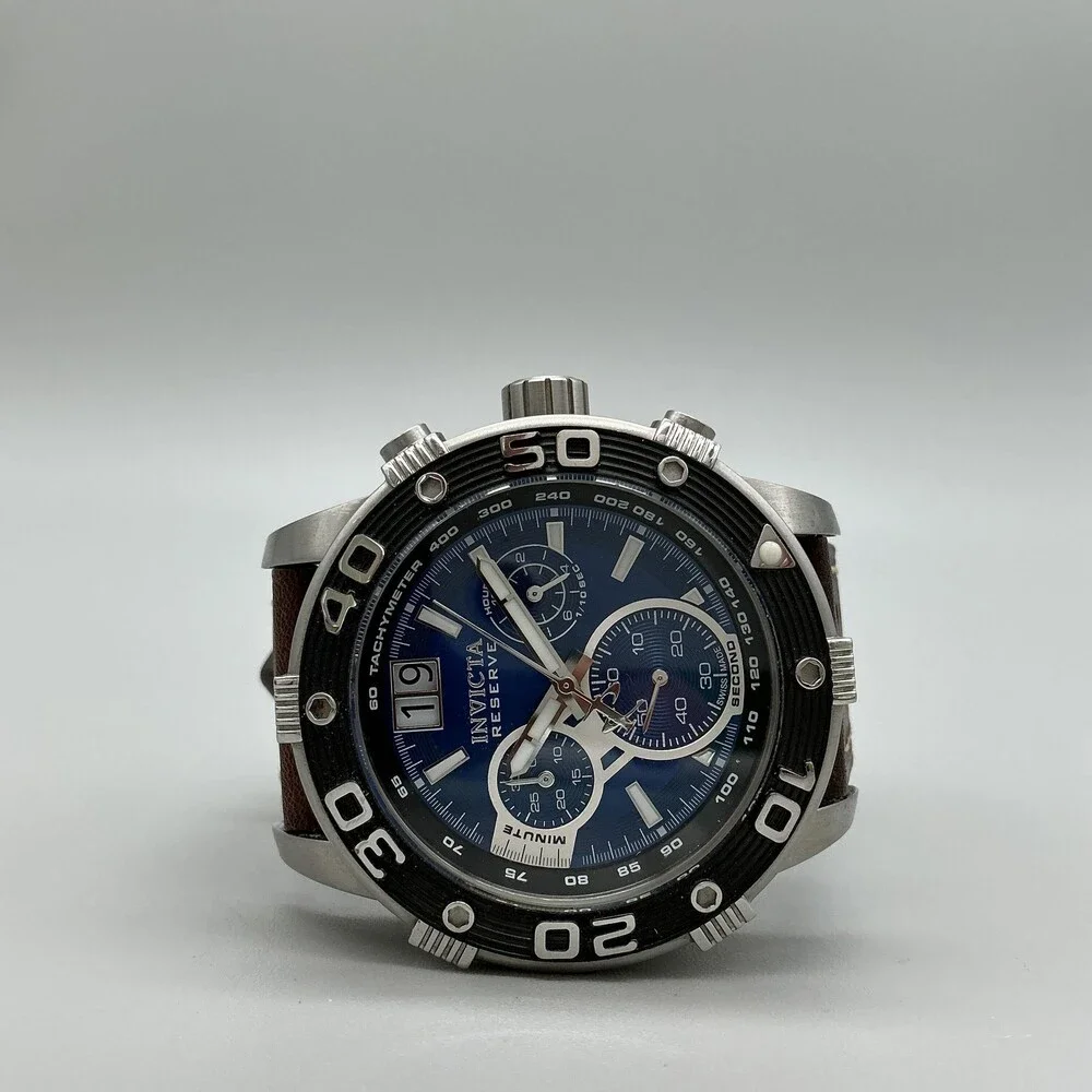 Invicta Reserve Ocean Speedway 13800 Mens Watch 45mm Chronograph New Battery